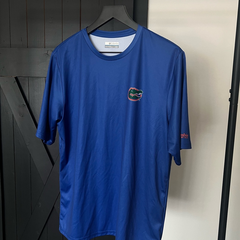 Columbia Short-Sleeve Athletic Tee with Gator Logo